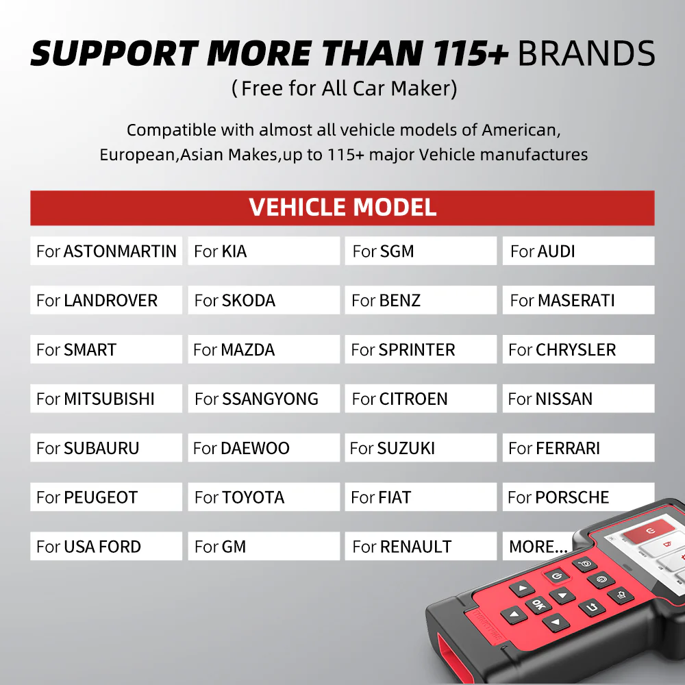 Thinkcar ThinkTPMS T100 - TPMS Programing Scan Tool Automotive Diagnostic Equipment - Image 9