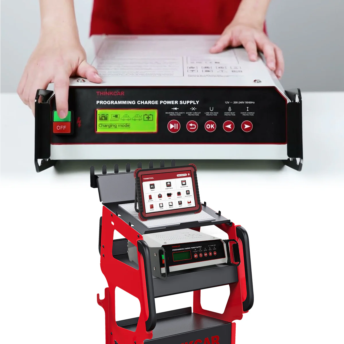 Thinkcar ThinkPPS 150 Flashing Reprograming Power Supply Vehicle Diagnostic Scan Tool - Image 9