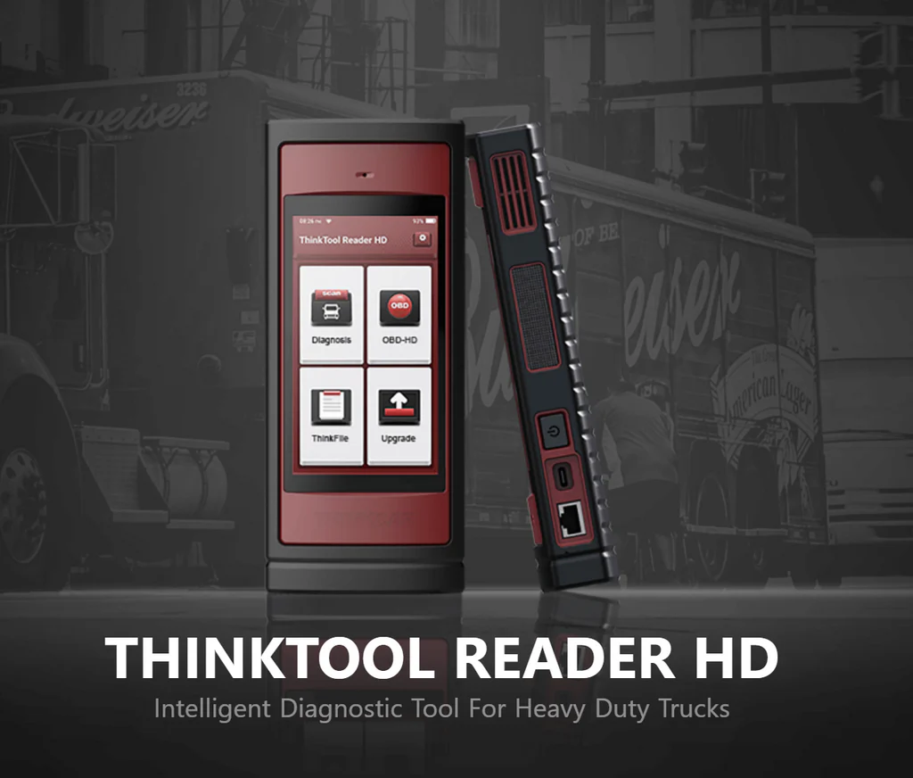 Thinkcar ThinkTool Reader HD - 5" Professional OBD2 Scanner For Heavy Duty Commercial Vehicles Automotive Diagnostic Equipment - Image 5