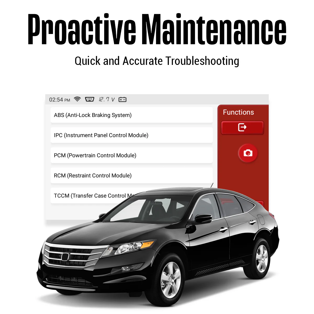 Thinkcar THINKCHECK M70 5-Inch Full System OBD2 Scanner Car Code Reader Tablet Comprehensive Vehicle Diagnostic Scan Tool - Image 8