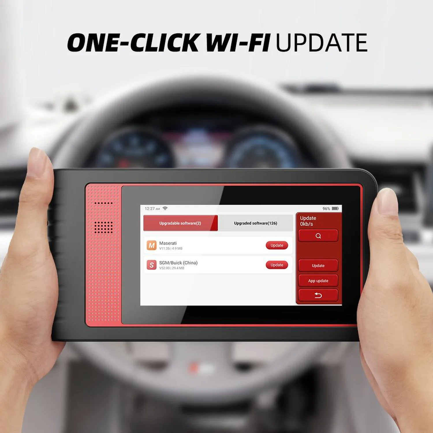 Thinkcar THINKTOOL MINI 6-Inch OBD2 Scanner with OE-Level Full System Car Diagnostic - Image 6